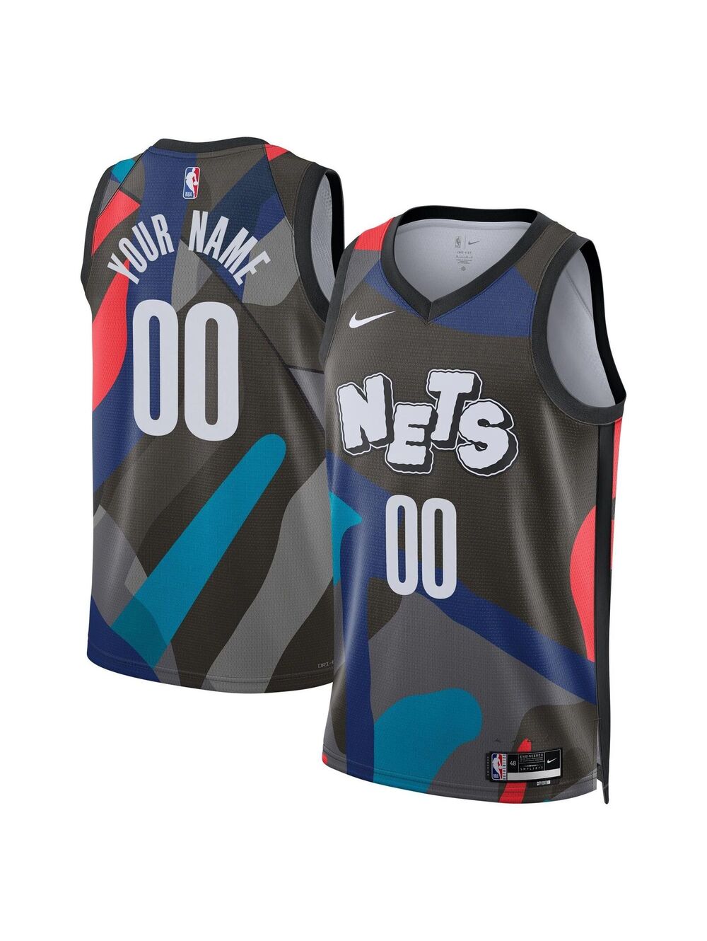 Brooklyn Nets Nike City Edition Swingman Jersey 23 - Custom - Unisex